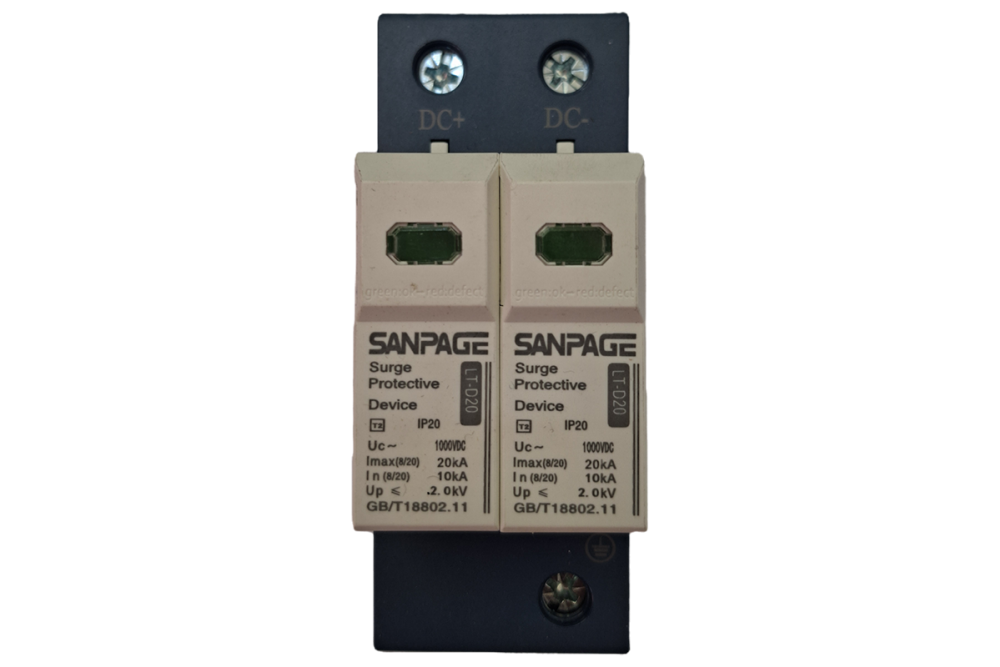 DC1000V SPD 2P/20KA