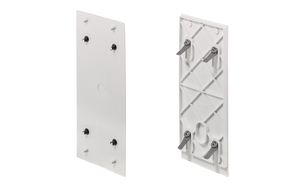 Adapter plate, With Häfele Dresscode Connector For Häfele Dresscode Wardrobe Lift