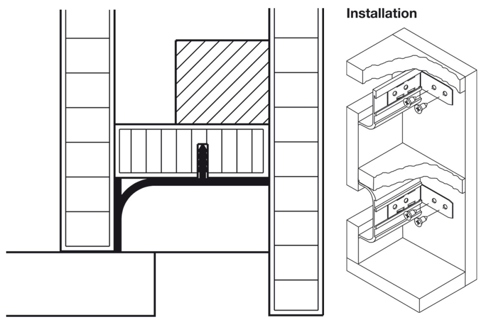 Aluminium handle profile
