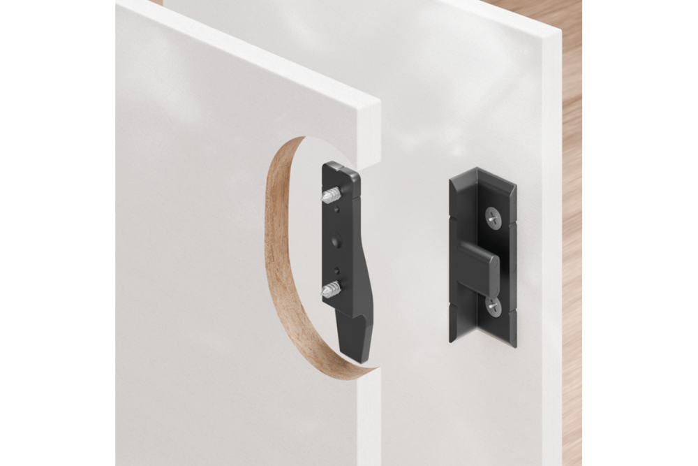 قطعة زاوية، Häfele Pacofix DF، بمسافة 15 مم بين الألواح