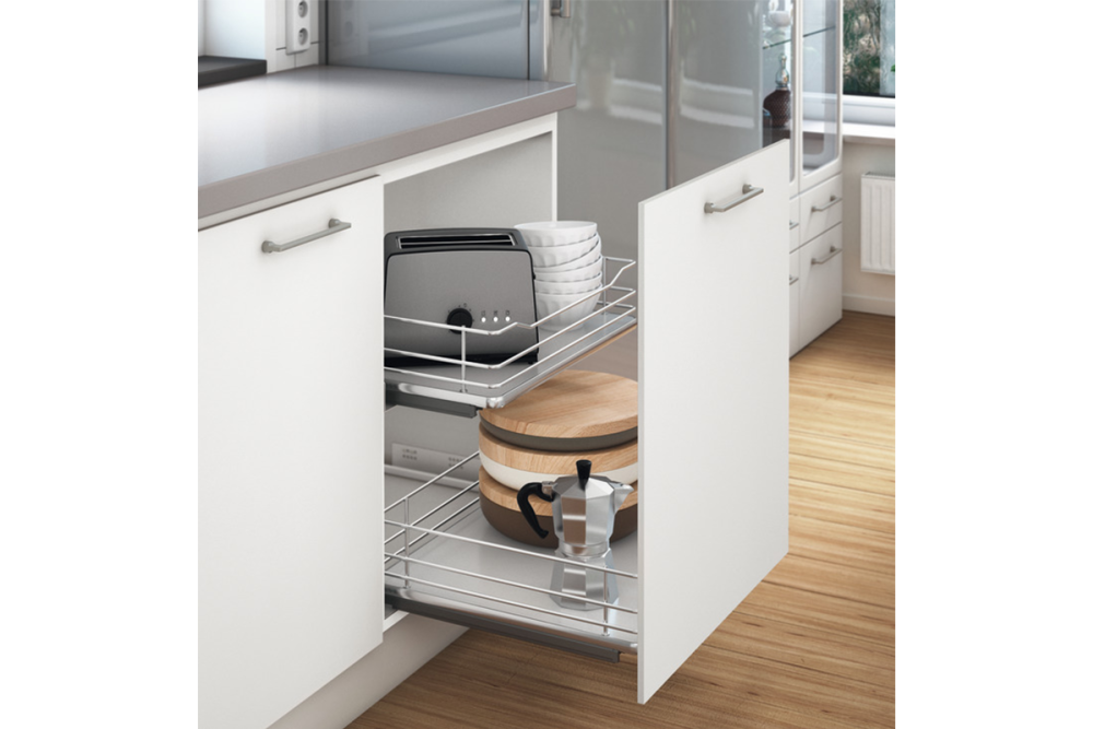 Base unit internal drawer box with railing, Häfele, with base