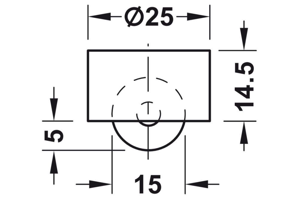 🔧 عجلة أثاث، قدرة تحمّل 50 كغ، بدون فرامل، ثابتة