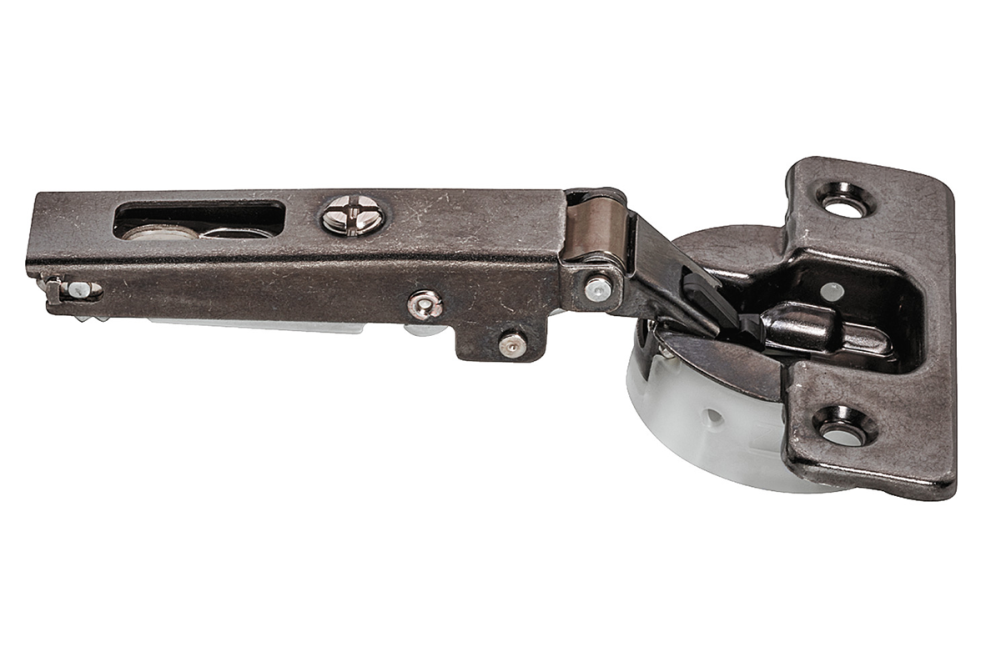 Concealed hinge, Häfele Metalla 510 A/SM 110°, full overlay mounting