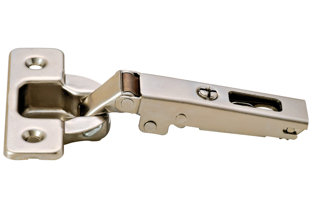 Concealed hinge, Häfele Metalla 510 A/SM 110°, full overlay mounting