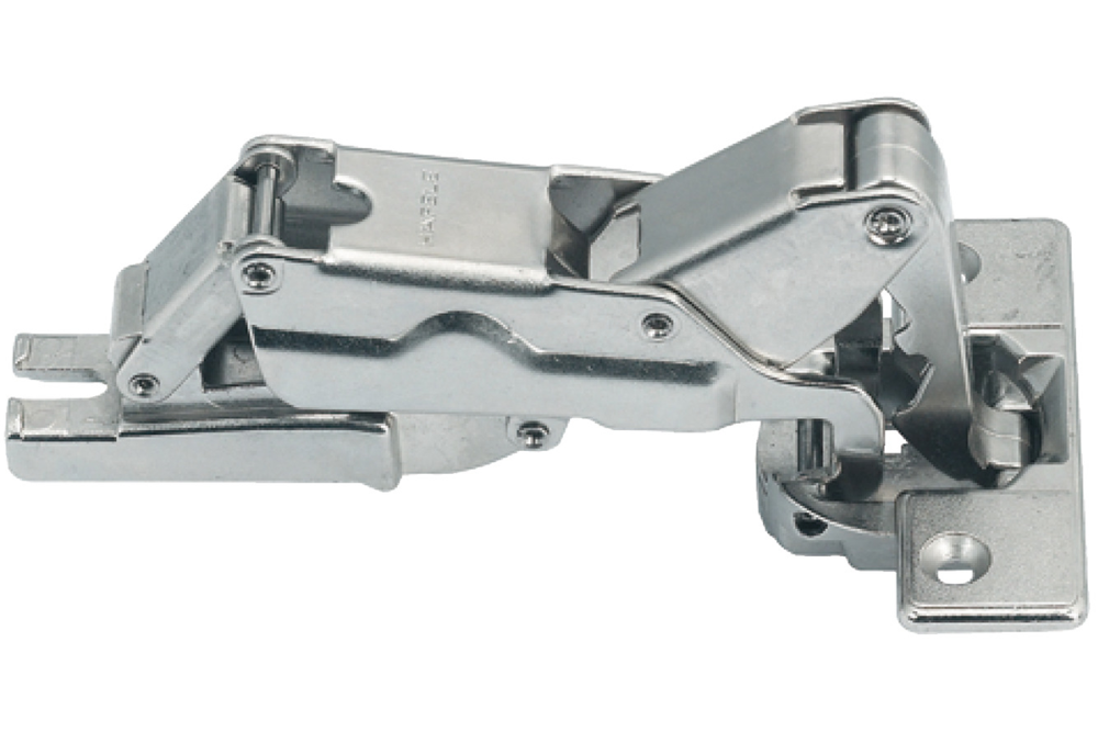 Concealed hinge, Häfele Metallamat A/SM 175°, full overlay mounting