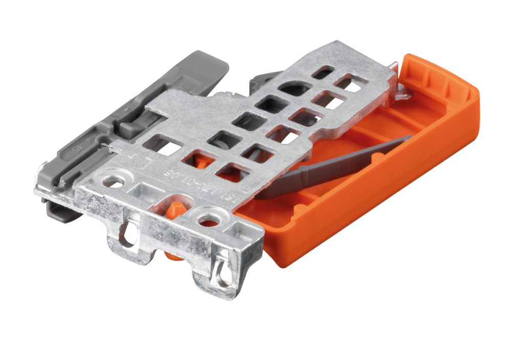 🔧 سكة خفية مع مشبك تثبيت – Blum Tandem 560 H / 566 H، فتح كامل