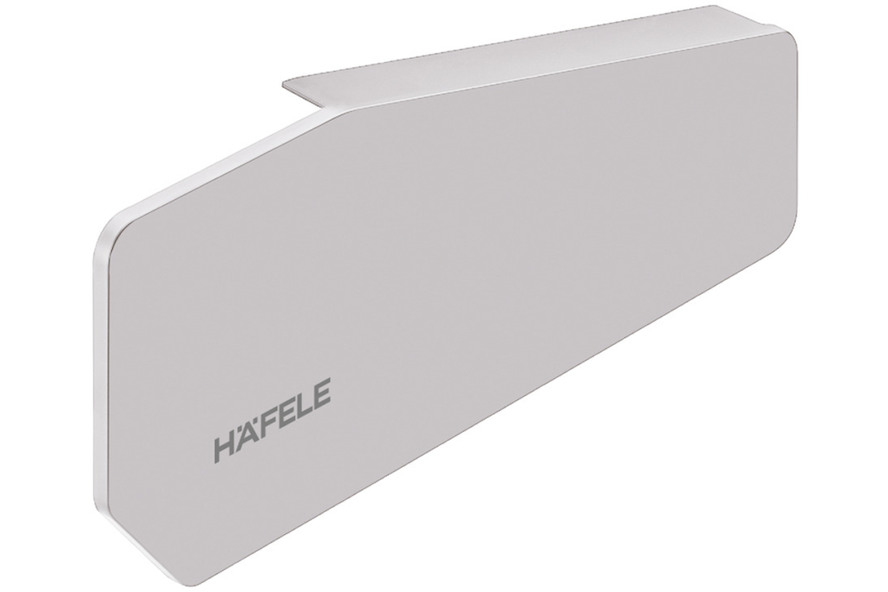 Cover cap, Free fold, for 2-piece flaps with division 1:1 made from wood or with aluminium frame