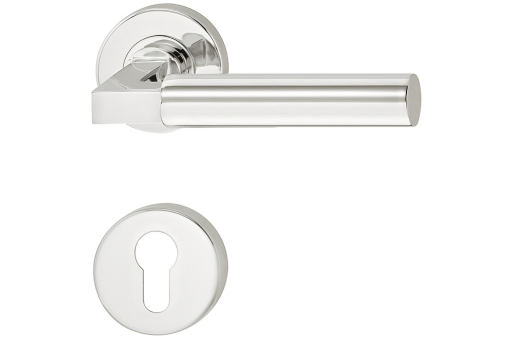 Door handle set, stainless steel, Startec, model PDH4180, rose