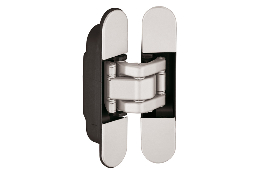 Door hinge, Startec H12 S, concealed, For flush interior doors up to 60 kg