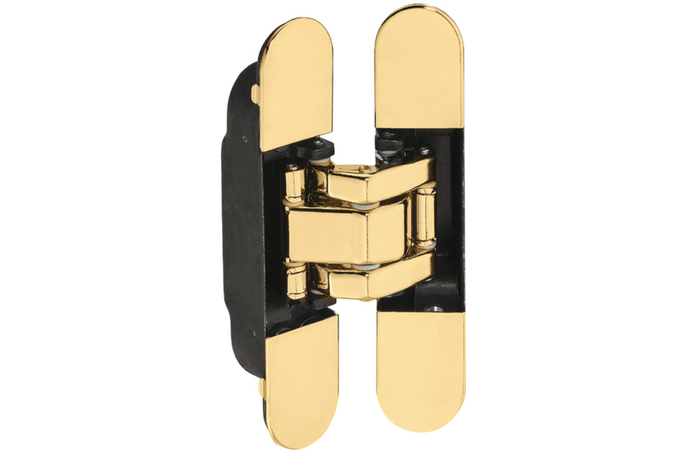 Door hinge, Startec H12 S, concealed, For flush interior doors up to 60 kg