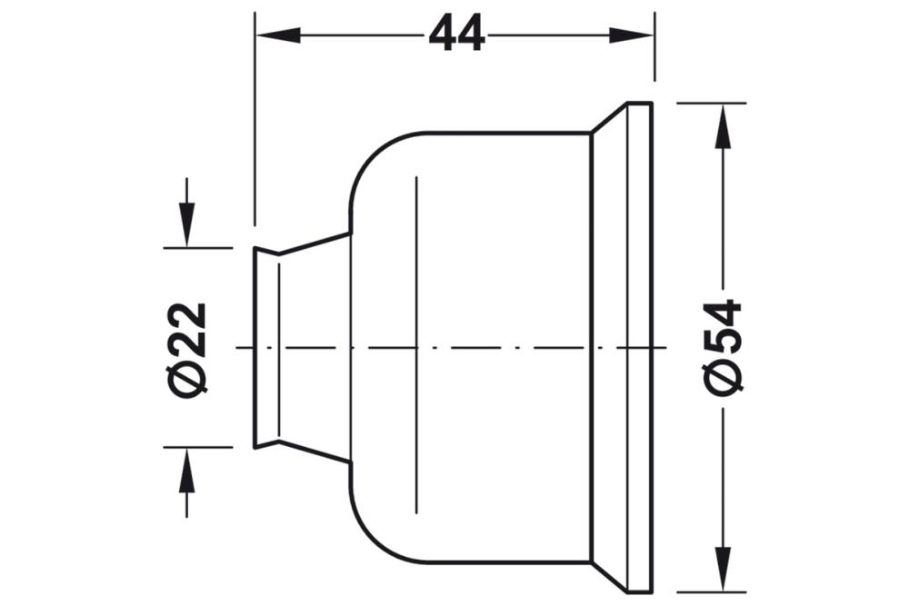 Door stop, For wall mounting, Magnetic, Pull 20 kg