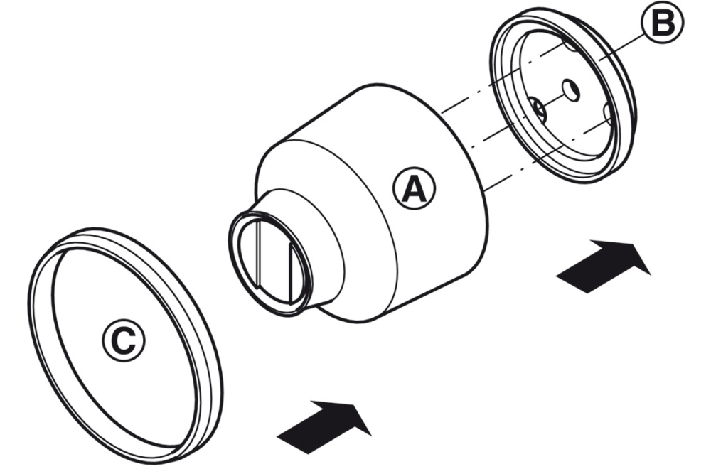 Door stop, For wall mounting, Magnetic, Pull 20 kg