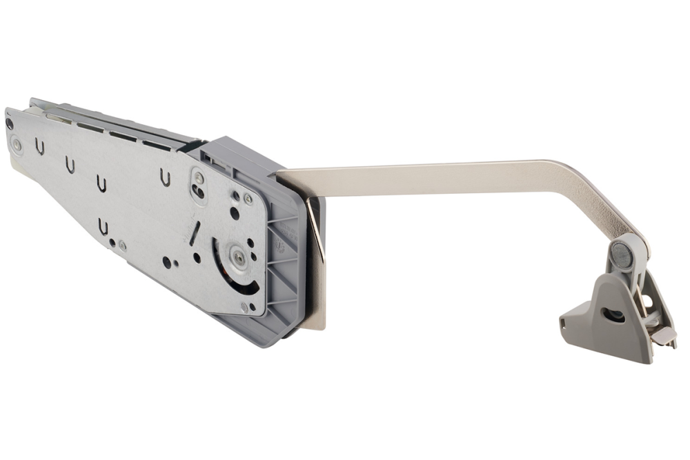 Double flap lift-up fitting, Free fold for flaps made from wood or with aluminium frame