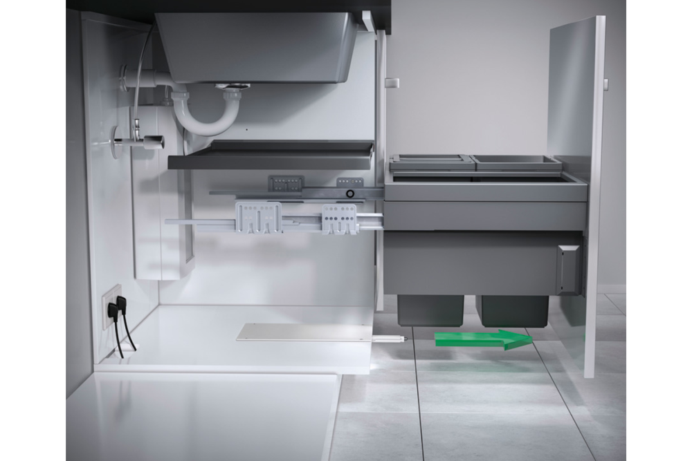 Electronic strike, Libero® 3.0 with sensor in plinth area