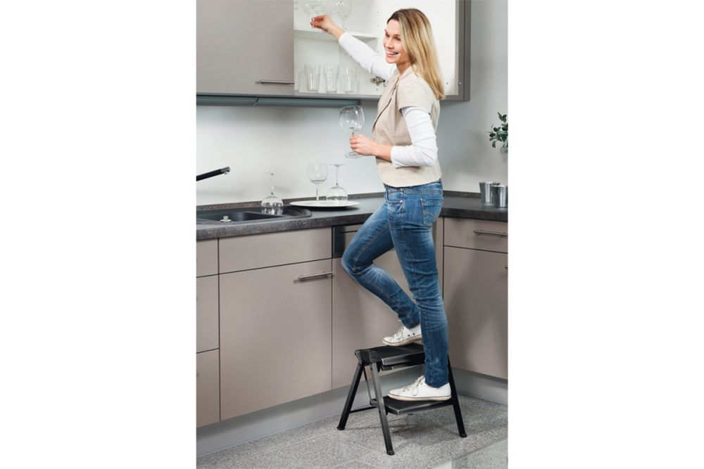 درج طيّ Hailo Stepfix – فولاذي