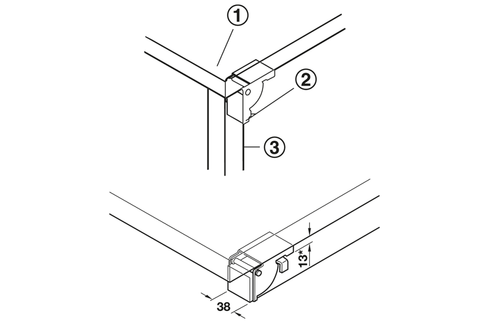 Folding fitting, for tables and benches, folding table fittings