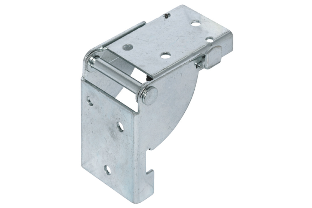 Folding fitting, for tables and benches, folding table fittings