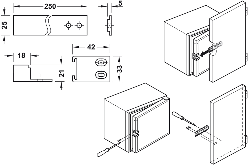 مفصلة تبعية – Follower Hinge