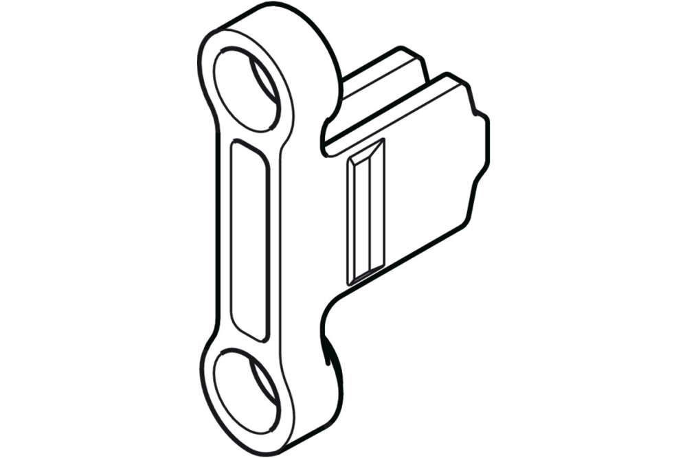 Front fixing brackets, Häfele Matrix Box P Plus