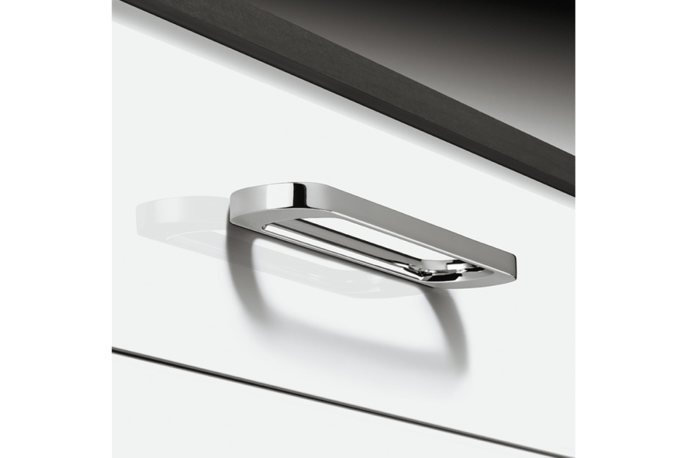 Furniture handle, Finger Pull Handle, Zinc Alloy, Häfele Déco H1315