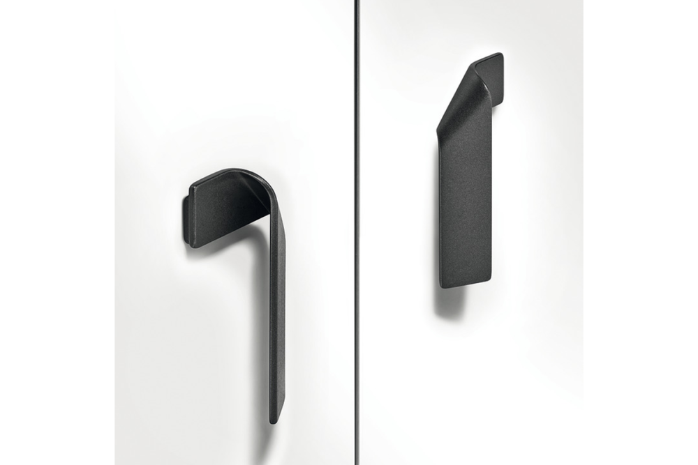 Furniture handle, Finger Pull Handle, Zinc Alloy, Häfele Déco H2155