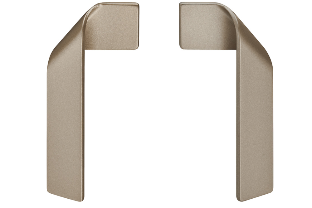 Furniture handle, Finger Pull Handle, Zinc Alloy, Häfele Déco H2155