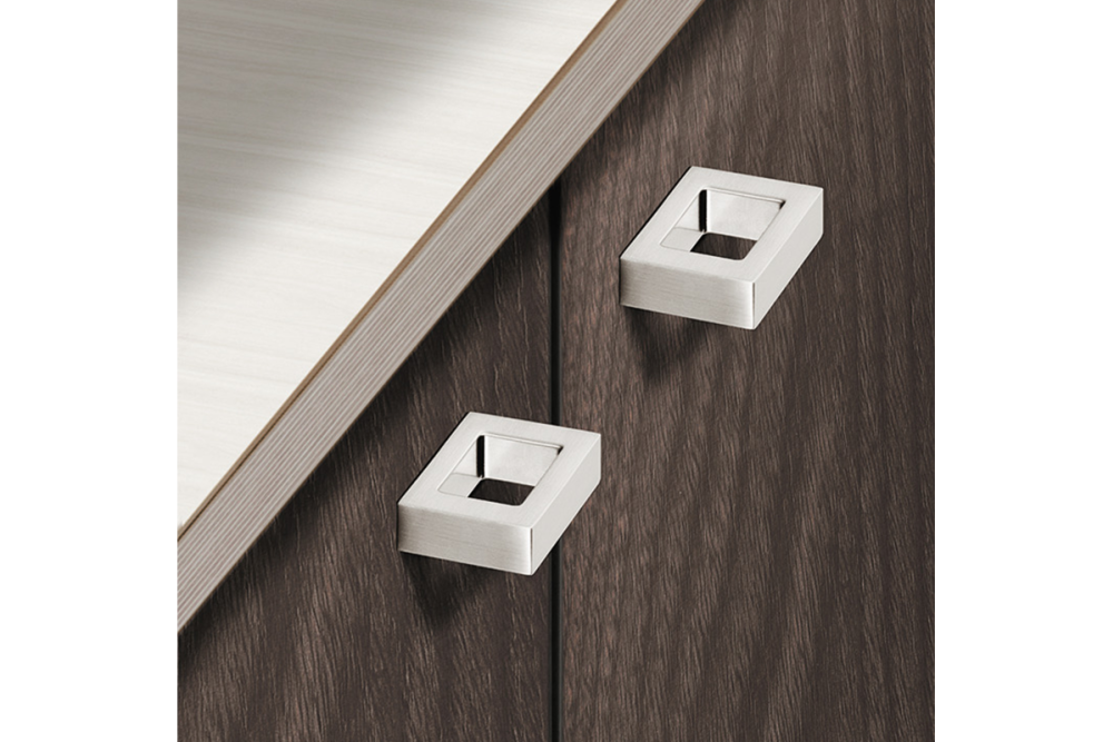 Furniture handle, Finger Pull Handle, Zinc Alloy, Straight-Edged, Häfele Déco H1320