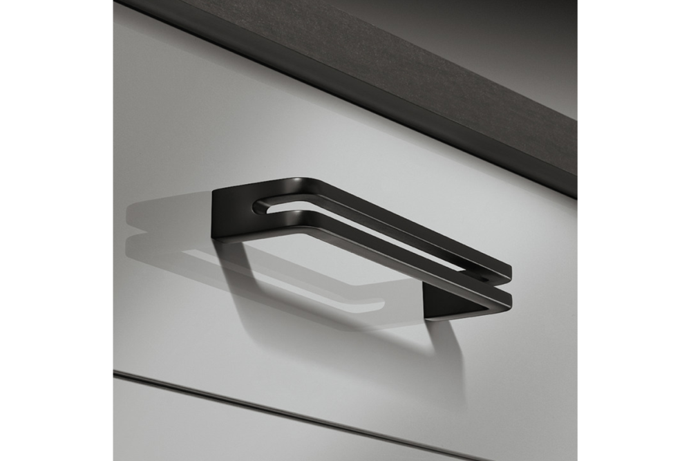 Furniture handle, D Handle, Zinc Alloy, Häfele Déco H1310