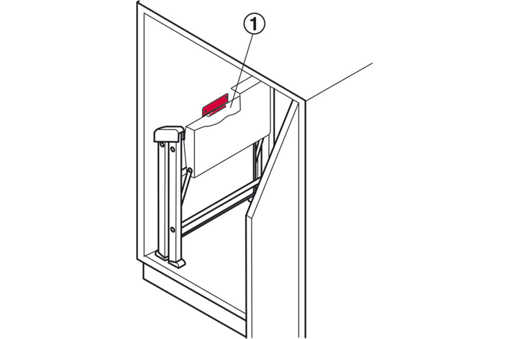 علاقة تثبيت – مخصصة لدرج Hailo Stepfix