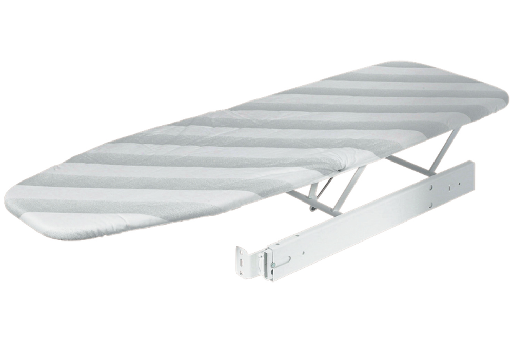 Ironing board, Ironfix, for installation behind drawer front panel