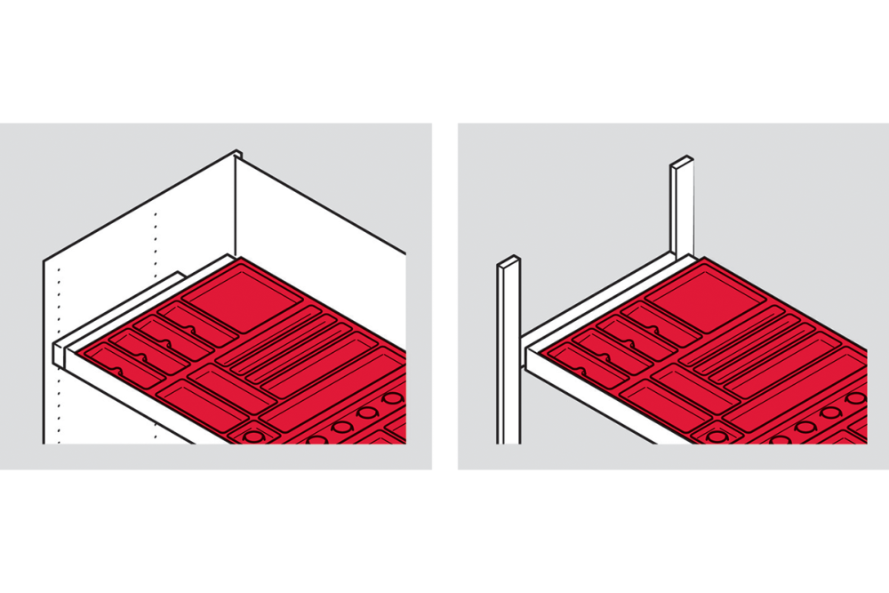 Jewellery insert, For Häfele Dresscode pull out frame
