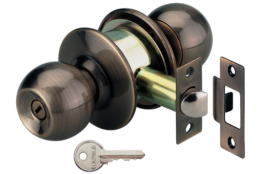 Knob lockset, light duty version, Startec