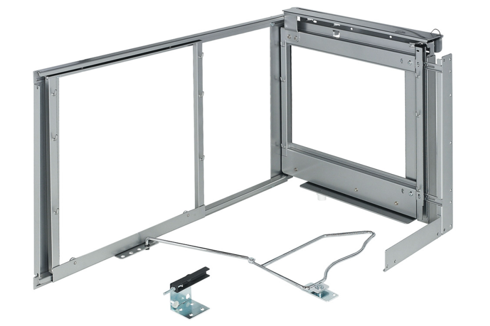 Pivoting extension fitting, corner cabinet pivoting extension fitting