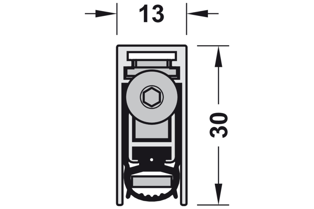 مانع تسرب قابل للسحب للأبواب – مقاوم للدخان والحريق