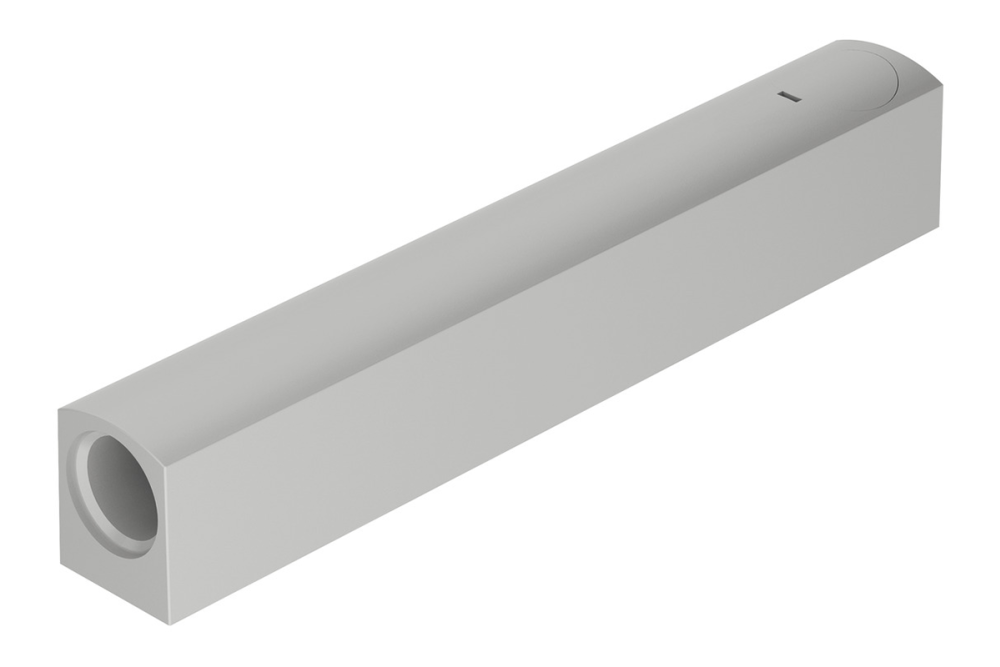 Screw-on housing, for Free push catch ⌀ 10 x 90 mm