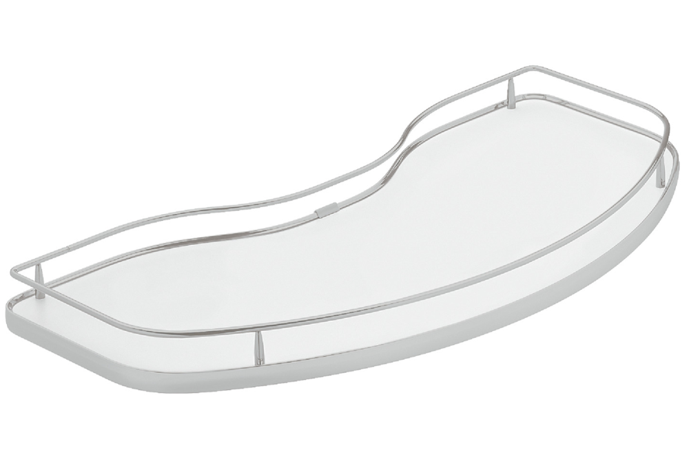 Set of shelves, For corner cabinet half circle carousel fitting