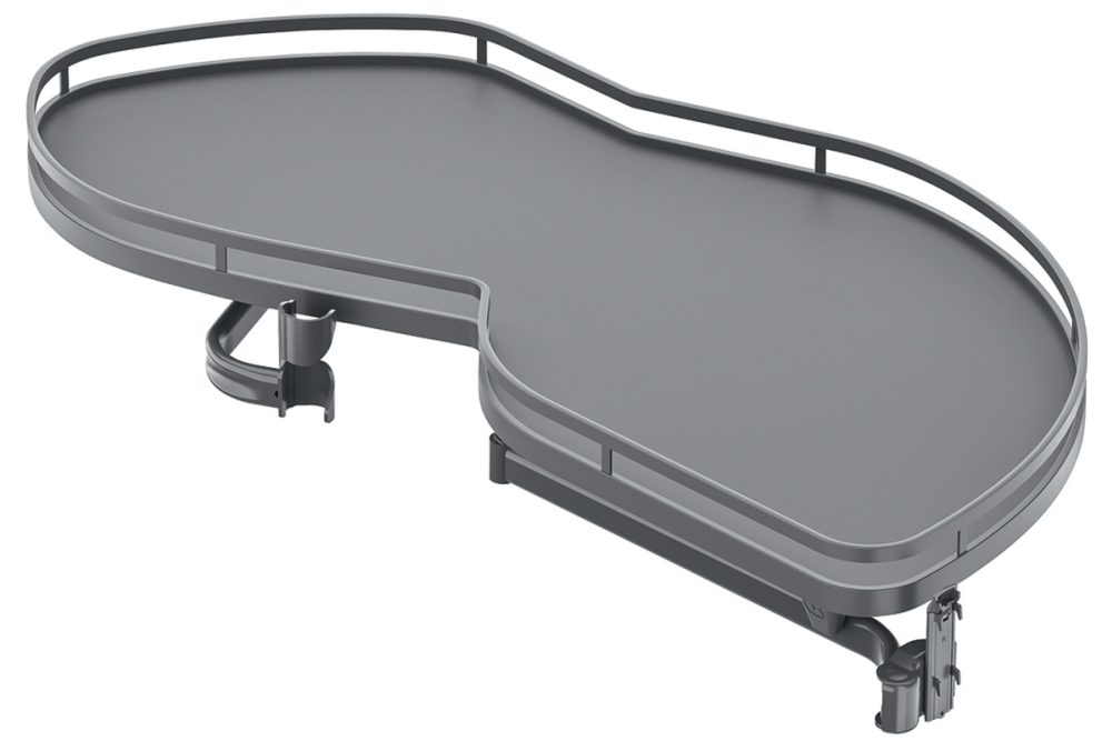 Set of shelves, Kesseböhmer LeMans Corner cabinet half circle carousel fitting