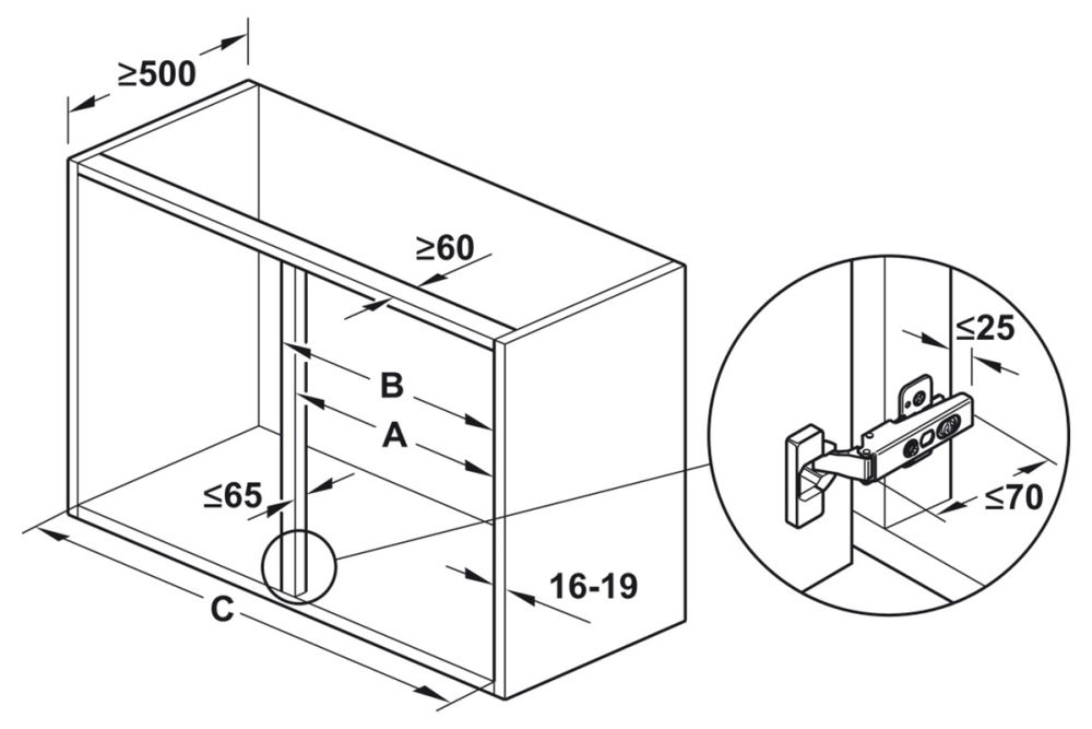 Set of shelves, Kesseböhmer LeMans Corner cabinet half circle carousel fitting