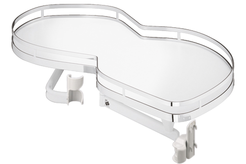 Set of shelves, Kesseböhmer LeMans Corner cabinet half circle carousel fitting