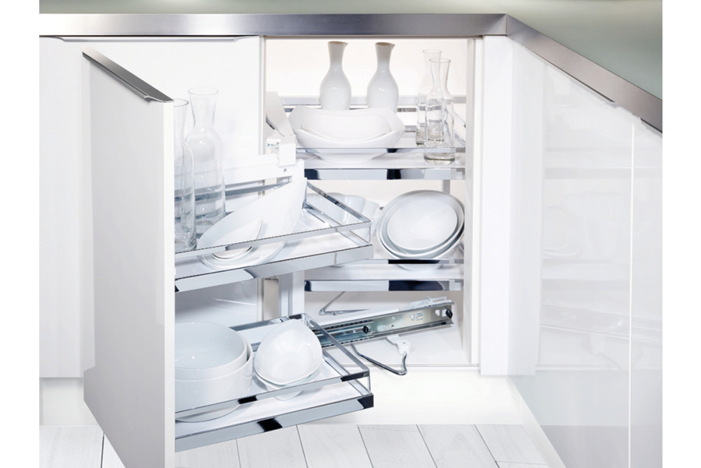 Shelf set, Kesseböhmer MagicCorner Corner cabinet carousel fitting