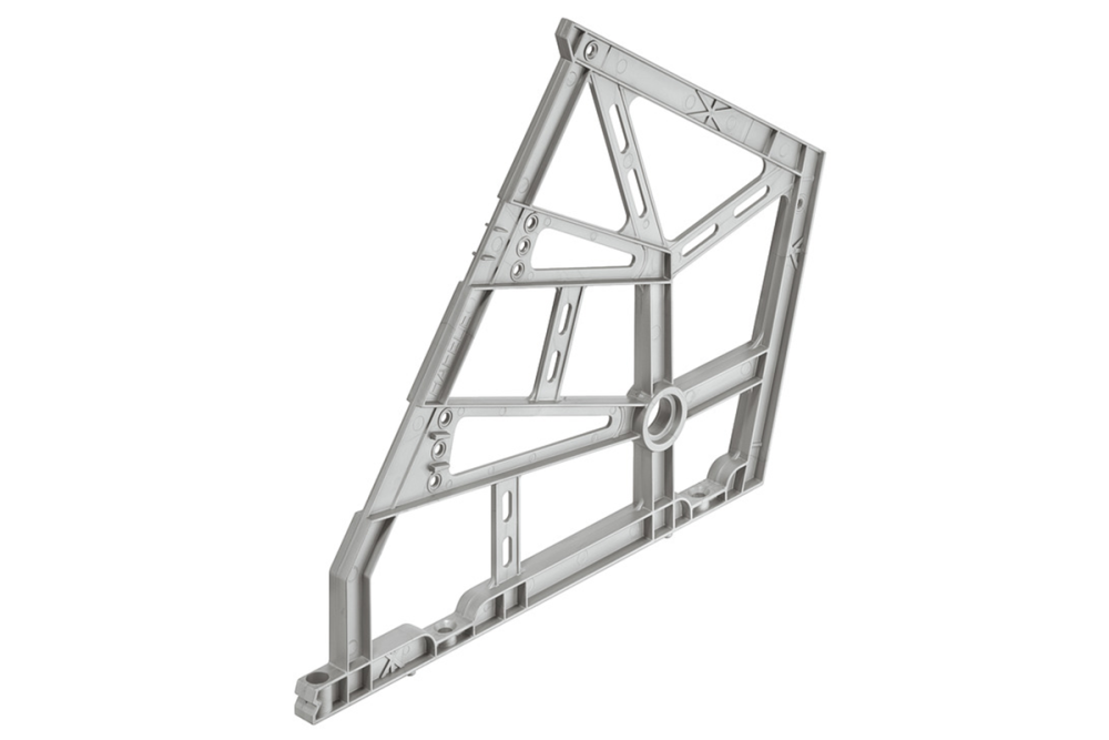 Shoe cupboard fittings, with 3 compartments