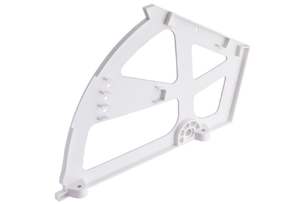 Shoe rack fitting, With 1 or 2 compartments