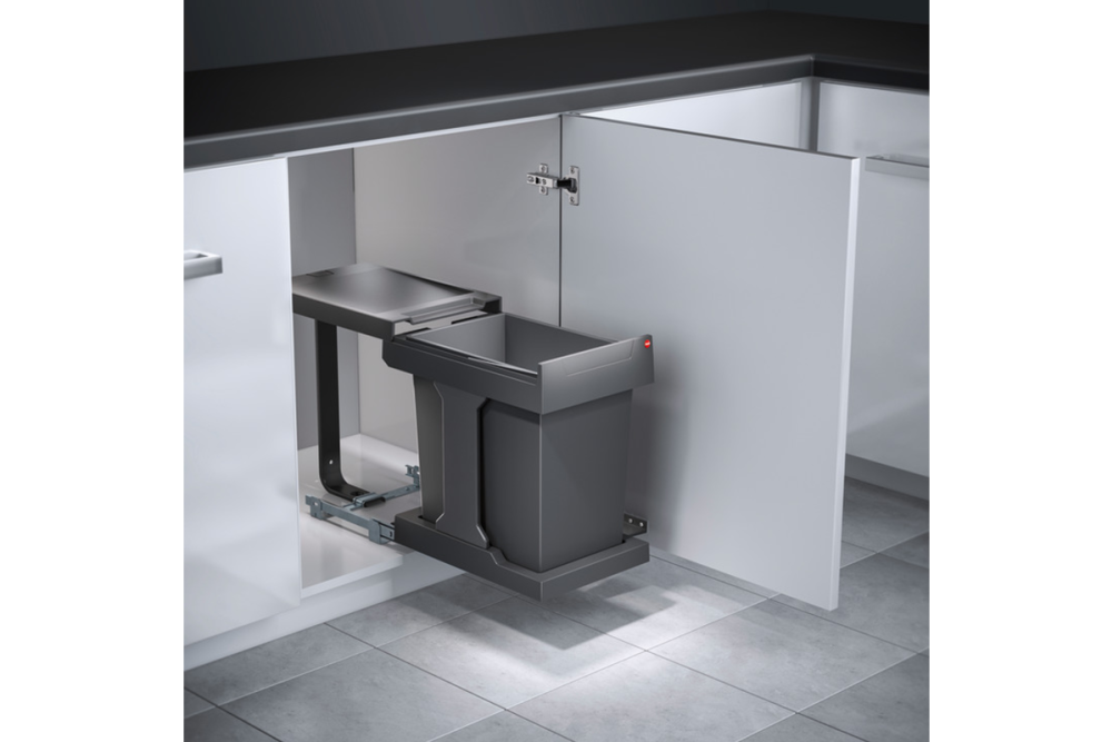 Single waste bin, 20 litres, Hailo Solo 3635-01