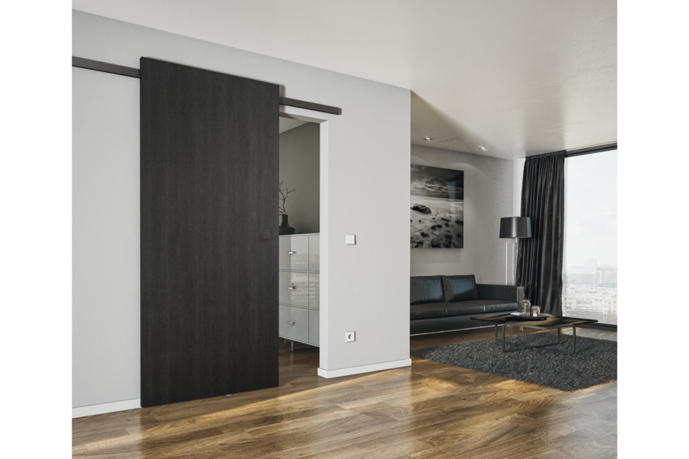 Sliding door fitting, Slido D-Line41 50X, set