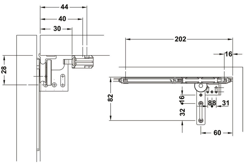 آلية الإغلاق الناعم والذاتي، Smuso SD 15/25