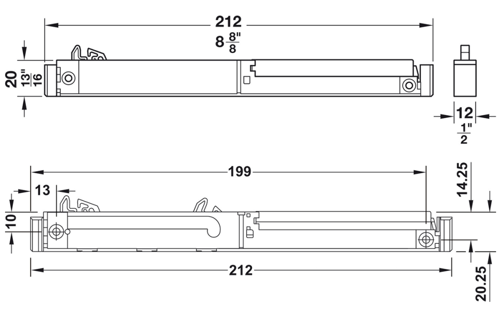 آلية الإغلاق الناعم والذاتي، Smuso SD 15/25