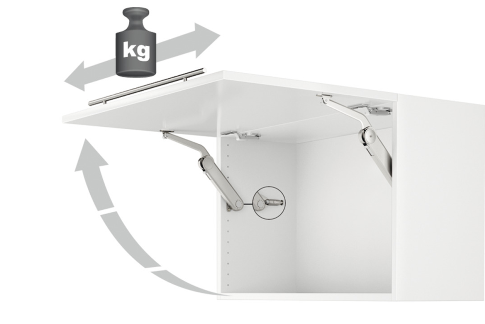 Stay flap fitting, Maxi complete set