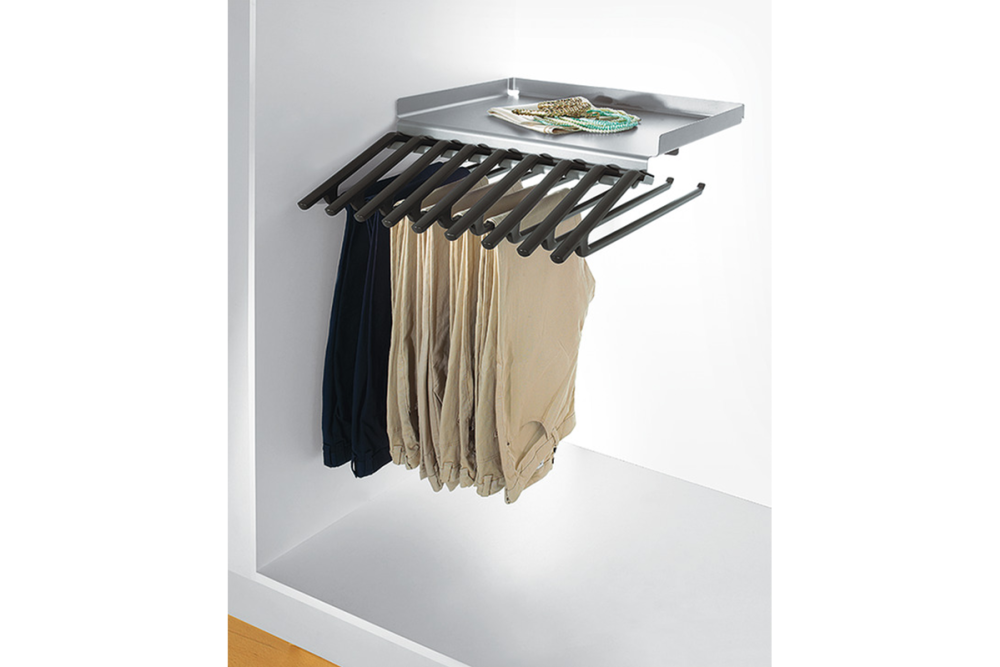 👖 رف بنطال – فولاذ