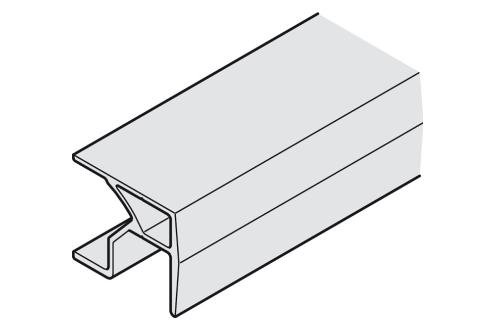 Upper Track, For Screw Mounting