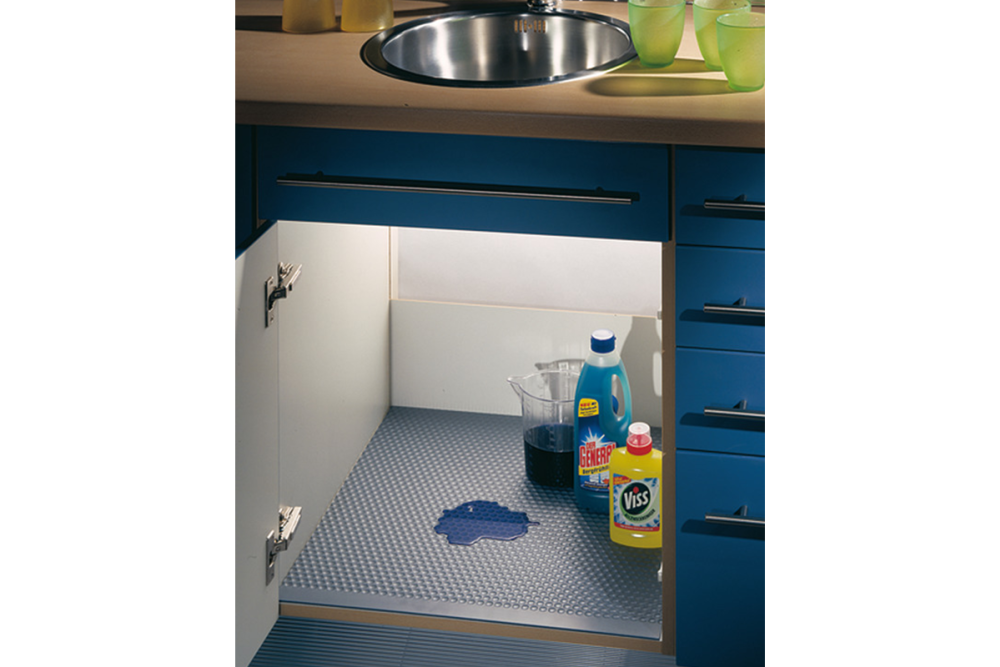 Wetness protection mat, AQUA-NON TopSoft, For under sink cabinet